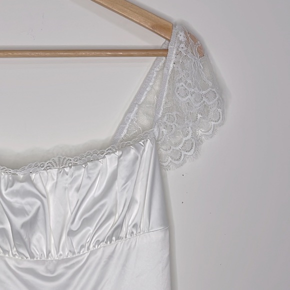 Marthea Girls Dress Lace Ivory Size Large - Picture 4 of 10